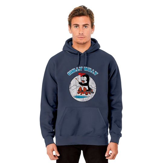 Distressed Chilly willy - Chilly Willy - Hoodies
