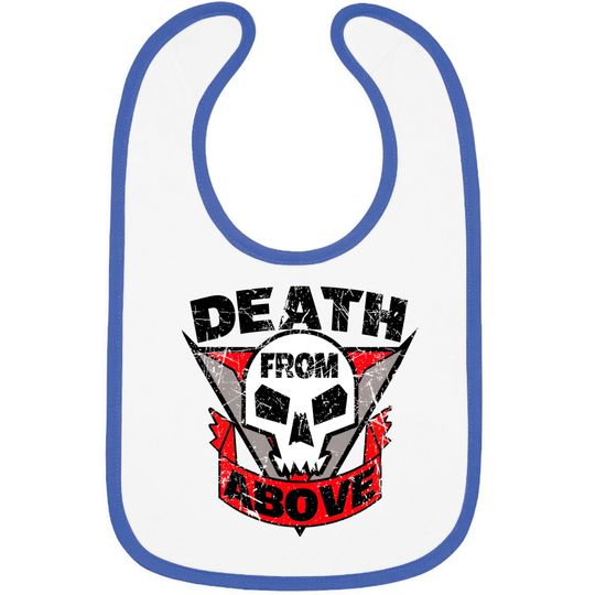 Starship Troopers Death From Above Distressed - Starship Troopers - Bibs
