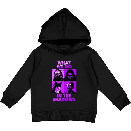 Discover Vintage what we do in the shadows - What We Do In The Shadows - Kids Pullover Hoodies