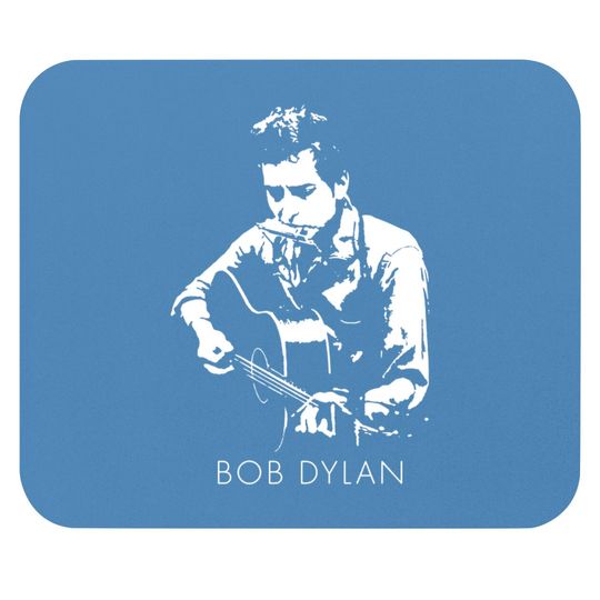 Discover Bob Dylan - Guitar - Bob Dylan - Mouse Pads