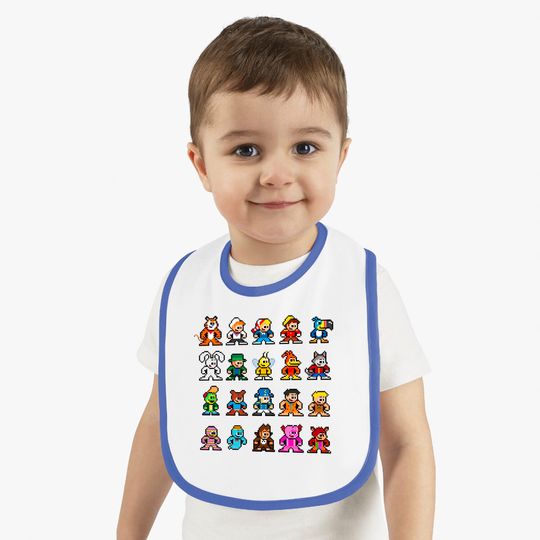 Retro Breakfast Cereal Mascots - Cereal - Bibs
