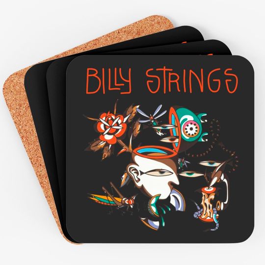 Billy strings art - Billy Strings - Coasters
