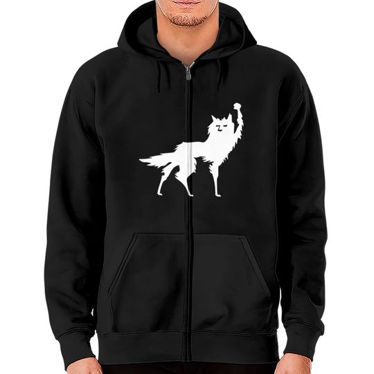 Discover Fantastic Mr Fox - Wolf - Canis Lupus - Simple - Fantastic Mr Fox - Zip Hoodies