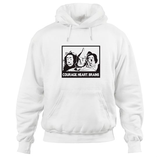Lion. Tin Man. Scarecrow - Wizard Of Oz - Hoodies