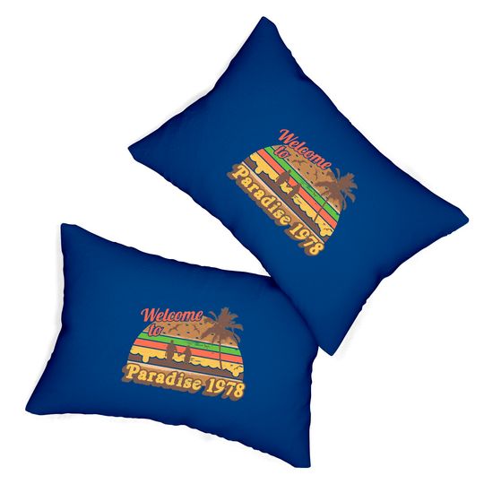 CHEESEBURGER IN PARADISE - Vacation - Lumbar Pillows