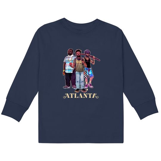 4ever I Love Atlanta - Atlanta -  Kids Long Sleeve T-Shirts