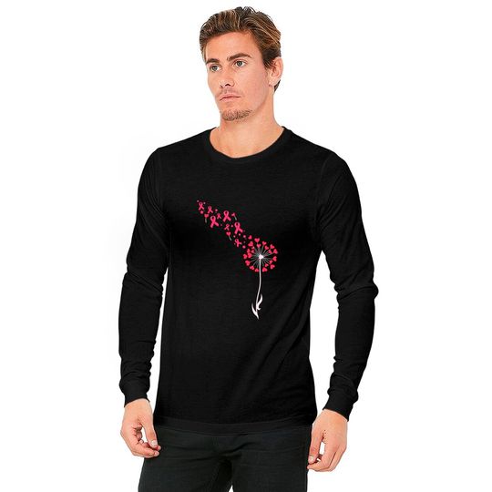 Breast Cancer Awareness Gift Support Breast Cancer Survivor Product - Breast Cancer - Long Sleeves