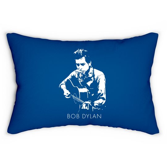 Discover Bob Dylan - Guitar - Bob Dylan - Lumbar Pillows