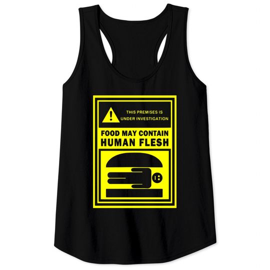 Human Flesh Burgers - Bobs Burgers - Tank Tops