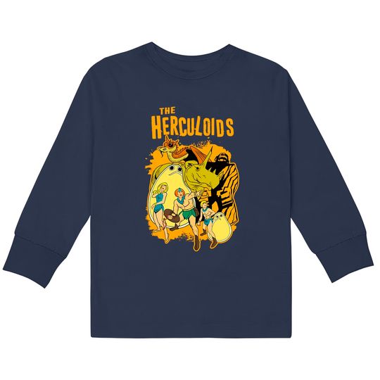 The herculoids - Herculoids -  Kids Long Sleeve T-Shirts