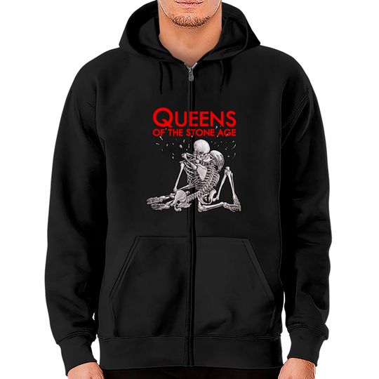 Discover last kiss of my queens - Queens Of The Stone Age - Zip Hoodies