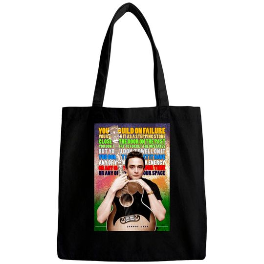 Discover Johnny Cash Inspirational Quote - Johnny Cash - Bags
