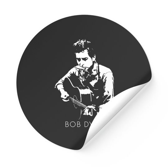 Bob Dylan - Guitar - Bob Dylan - Stickers