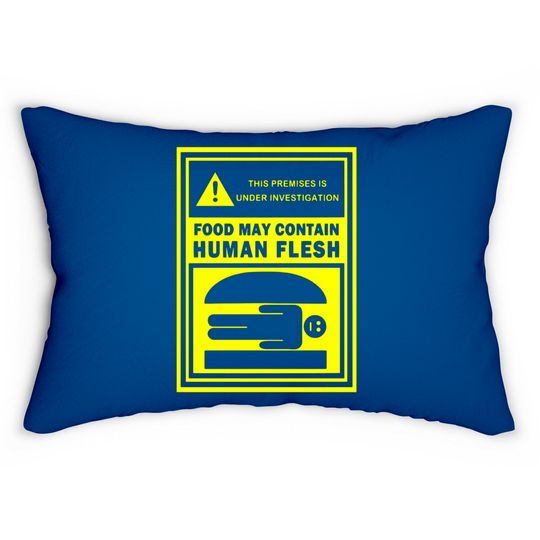 Human Flesh Burgers - Bobs Burgers - Lumbar Pillows