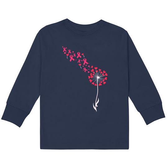 Breast Cancer Awareness Gift Support Breast Cancer Survivor Product - Breast Cancer -  Kids Long Sleeve T-Shirts