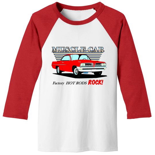 1962 Catalina 421 - Muscle Car - Pontiac Catalina - Baseball Tees