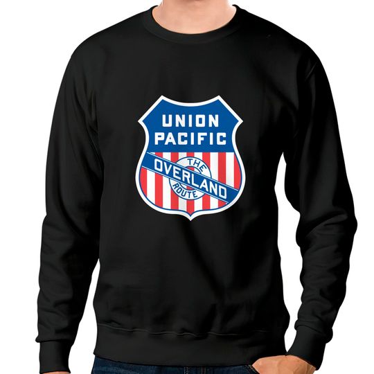 Discover Union Pacific Railroad Obsolete Logo - Union Pacific Railroad - Sweatshirts