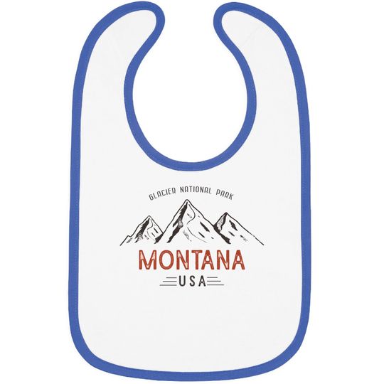 Vintage Glacier National Park - Glacier National Park - Bibs