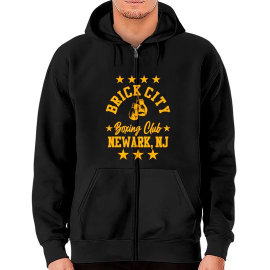 BRICK CITY BOXING CLUB - Brick City Nj - Zip Hoodies