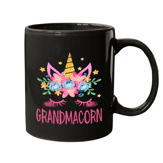 Grandmacorn - Grandma - Mugs