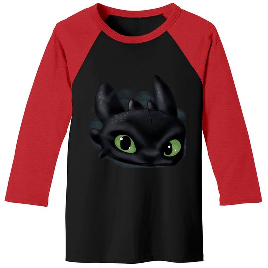 Toothless - Dragon - Baseball Tees