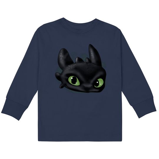 Discover Toothless - Dragon -  Kids Long Sleeve T-Shirts