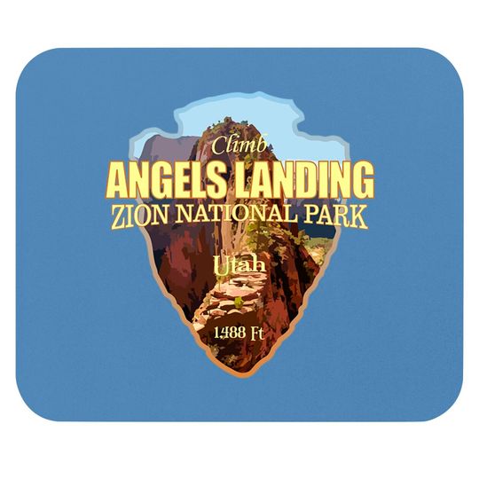 Angels Landing (arrowhead) - Angels Landing - Mouse Pads