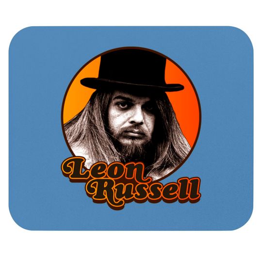Leon Russell ))(( Retro Country Folk Legend - Leon Russell - Mouse Pads