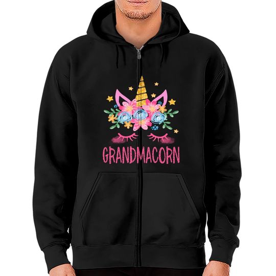 Grandmacorn - Grandma - Zip Hoodies