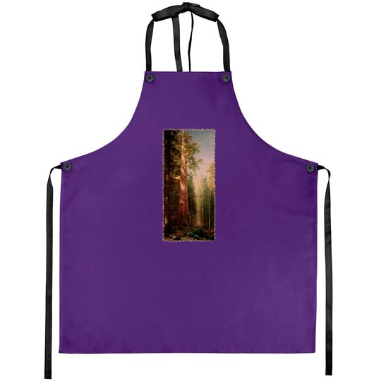 Redwood Trees by Albert Bierstadt - Redwood Trees - Aprons