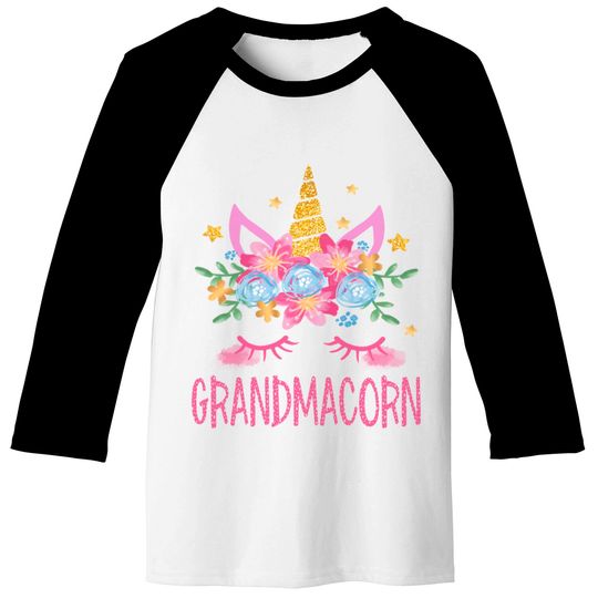 Grandmacorn - Grandma - Baseball Tees