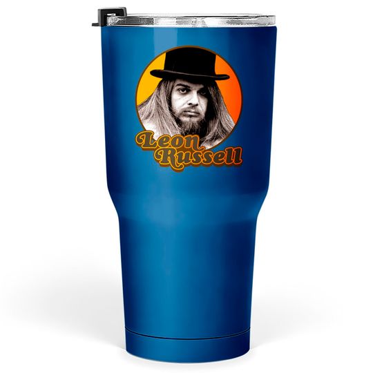 Leon Russell ))(( Retro Country Folk Legend - Leon Russell - Tumblers 30 oz