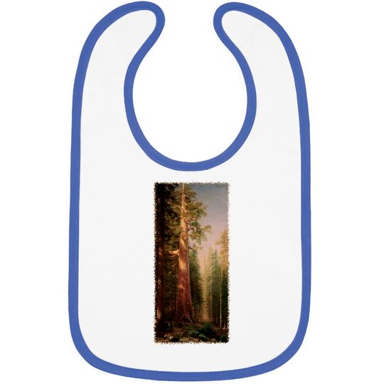 Redwood Trees by Albert Bierstadt - Redwood Trees - Bibs