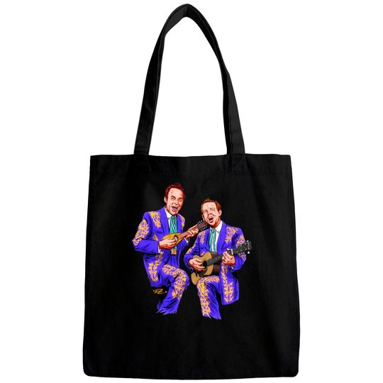 Discover The Louvin Brothers - An illustration by Paul Cemmick - The Louvin Brothers - Bags