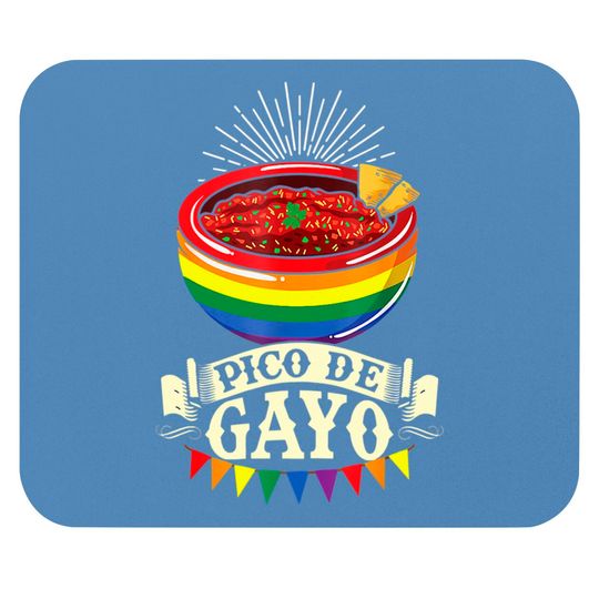 Discover Pico De Gayo Cinco De Mayo Gay Pride LGBT Awareness Mouse Pads