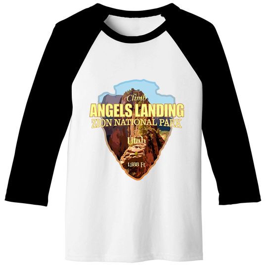 Angels Landing (arrowhead) - Angels Landing - Baseball Tees
