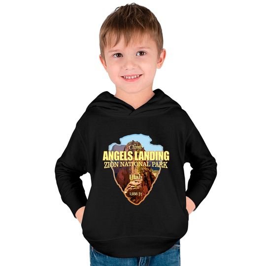 Angels Landing (arrowhead) - Angels Landing - Kids Pullover Hoodies