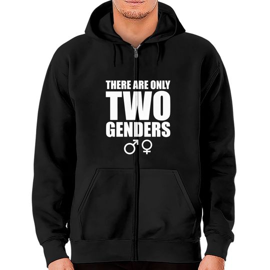 Discover There are only two Genders - Gender - Zip Hoodies