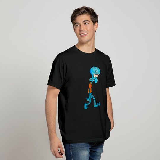 Grumpy Squidward - Squidward - T-Shirt