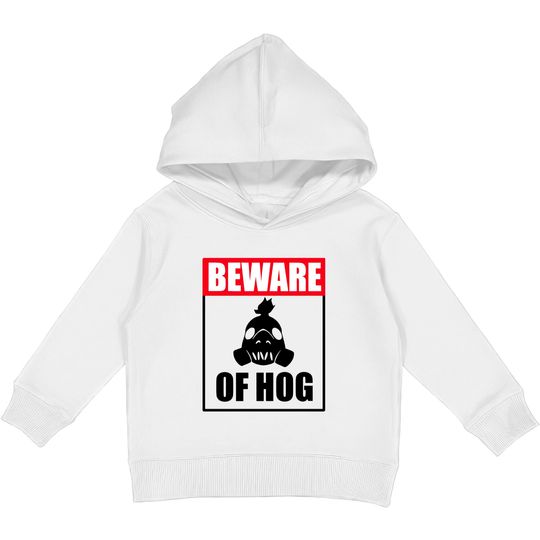 Beware of Hog - Nerd - Kids Pullover Hoodies
