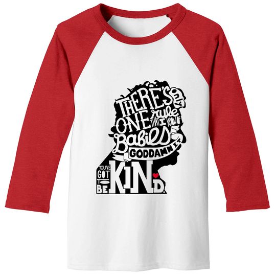 Literary Marvels-Kurt Vonnegut - Book Lover - Baseball Tees