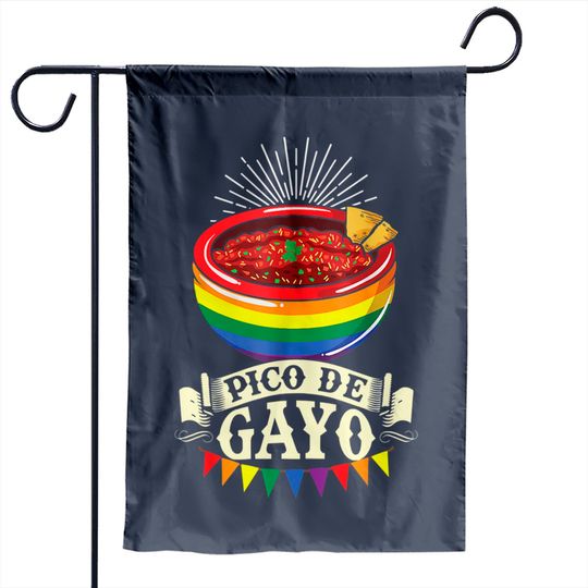 Pico De Gayo Cinco De Mayo Gay Pride LGBT Awareness Garden Flags