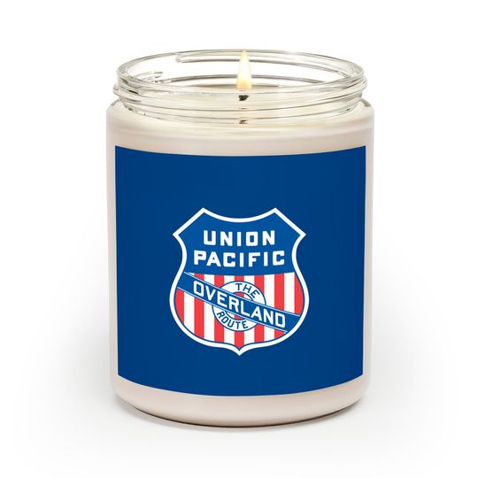 Discover Union Pacific Railroad Obsolete Logo - Union Pacific Railroad - Scented Candles