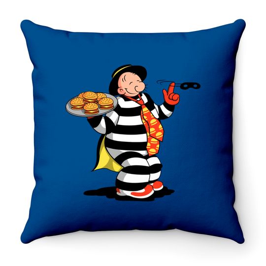 The Theft! - Popeye - Throw Pillows