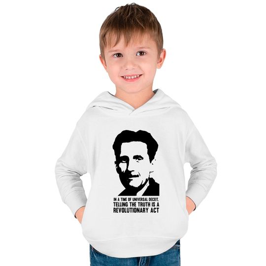 Orwell - Truth is Revolutionary - Orwell - Kids Pullover Hoodies