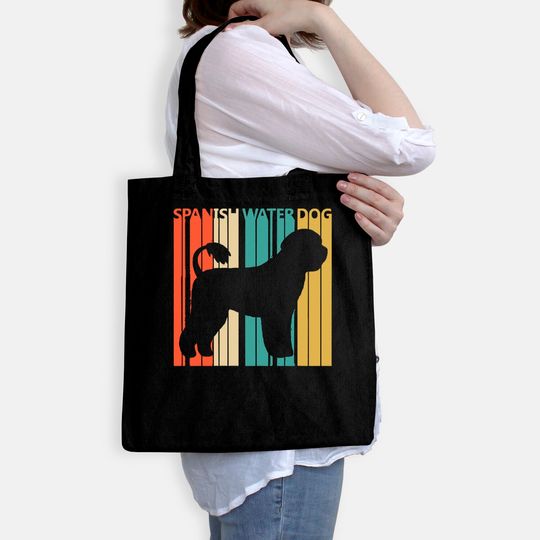 Vintage 1970s Spanish Water Dog Dog Owner Gift - Spanish Water Dog - Bags