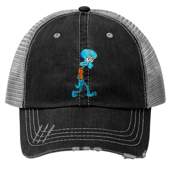 Grumpy Squidward - Squidward - Trucker Hats