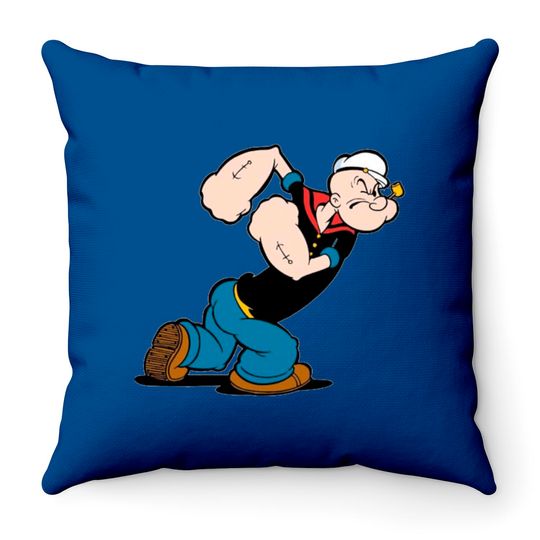 popeye - Popeye - Throw Pillows