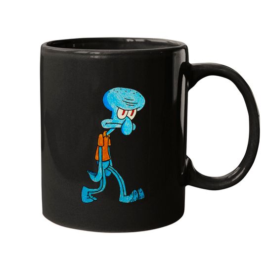 Grumpy Squidward - Squidward - Mugs