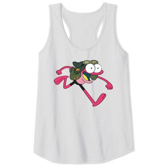 sprig is running - Amphibia - Tank Tops